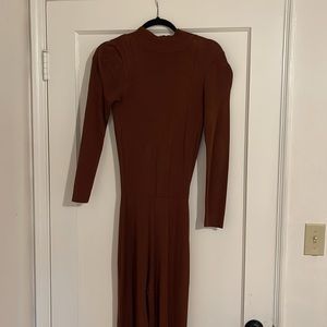 Chocolate color jumpsuit
